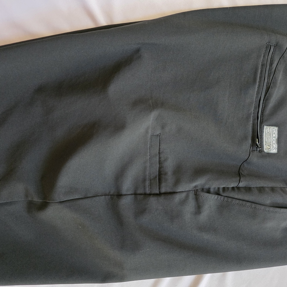 Volcom Men's Black Chino Shorts